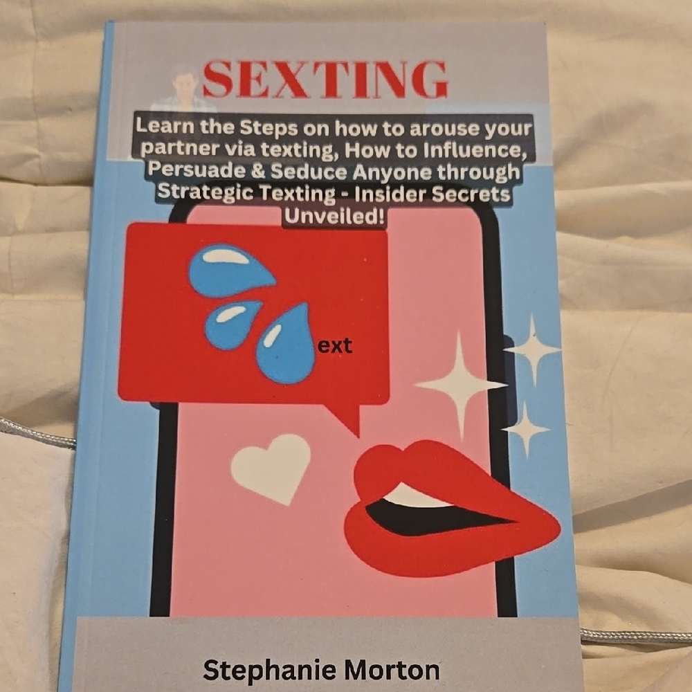 Sexting Guide Book with Bold Cover Design